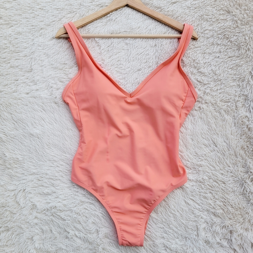 Kona Sol NWT Pink One Piece Swim Suit